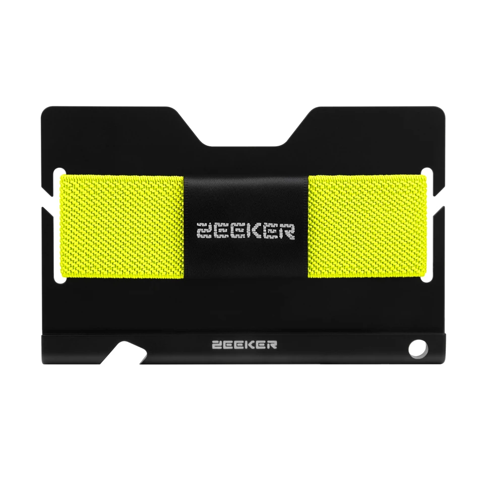 ZEEKER Portable Slim Aluminum Metal Card Wallet Female With Key Hole | Багаж и сумки