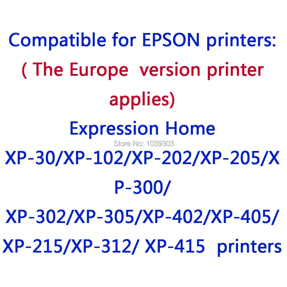 Картридж чернильный 25x T1811 совместимый с epson XP-225 XP-322 XP-325 XP-422 XP322 XP325 XP422 XP425 - купить