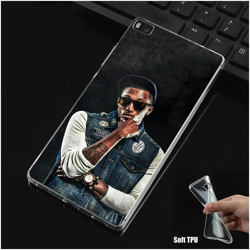 DREAMFOX N094 Black Soft TPU Silicone Cover For Huawei P8 P9 P10 Lite Plus 2017 Honor 8 9 Pro 6X Case |