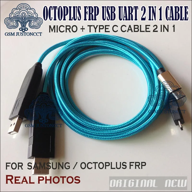 Кабель Octplus FRP UART 2 в 1 комплект (кабель Micro + type C) для octoplus dongle/eft dongle CHIMERA DONGLE/для