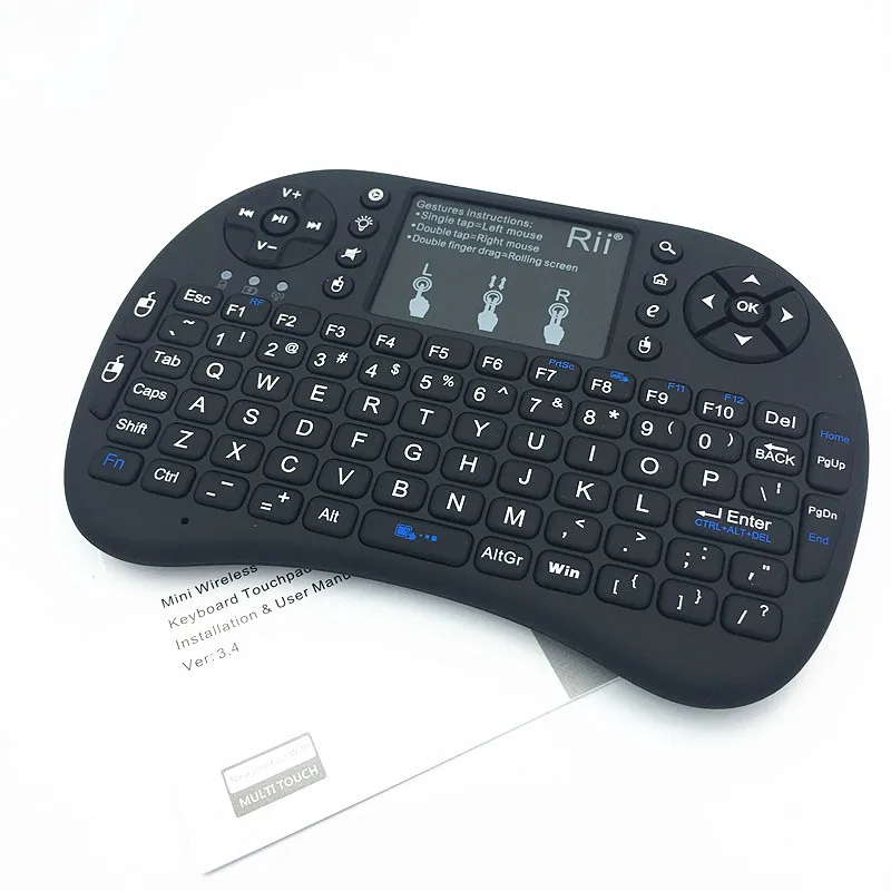 Мини клавиатура i8 + английская мультимедийная пульт дистанционного управления