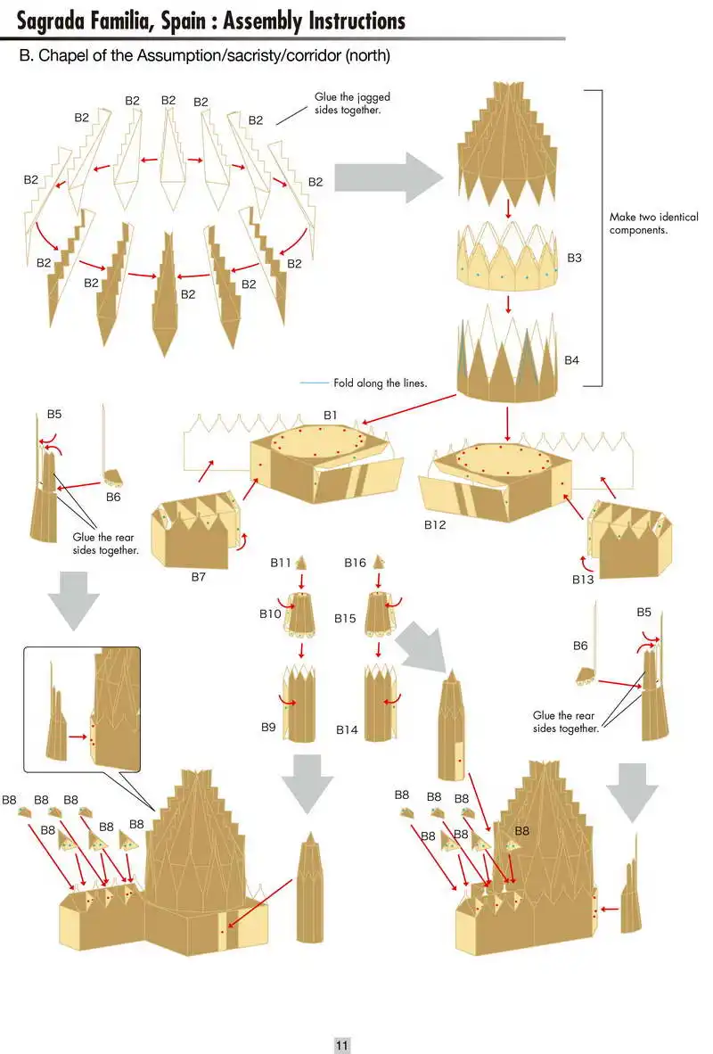 DIY Sagrada Familia, Испания Ремесленная Бумажная модель архитектура 3D DIY обучающие игрушки ручной работы игра-головоломка для взрослых