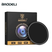 baodeli neutral density filtro nd1000 64 8 concept 49mm 52mm 55 58 62 67mm 72 77mm 82mm for canon nikon sony camera lens filter