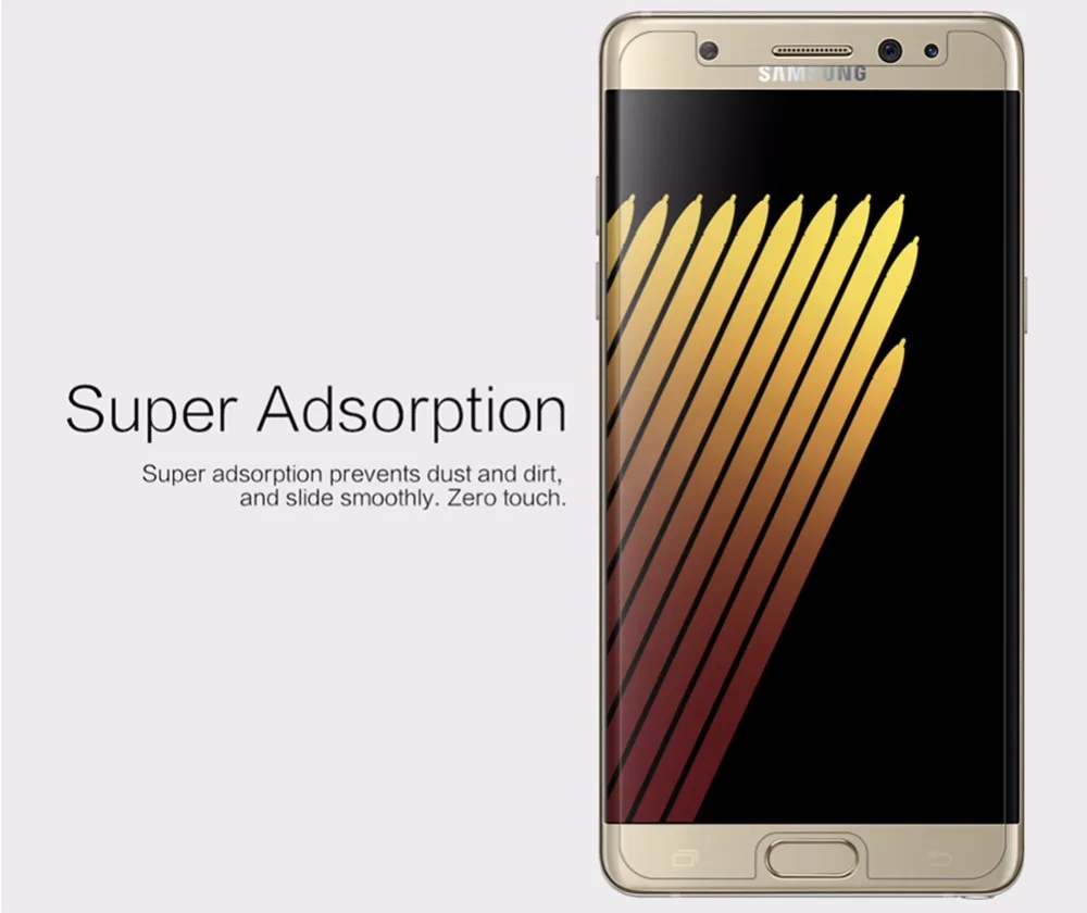 2 шт для samsung Galaxy Note FE Защитная пленка NILLKIN Кристально Чистая матовая защитная пленка для Galaxy Note Fan Edition