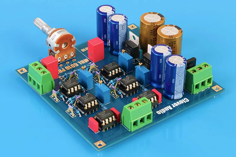 Ссылка MBL6010D Предварительный усилитель предусилитель доска NE5534 Diy наборы/готовой продукции