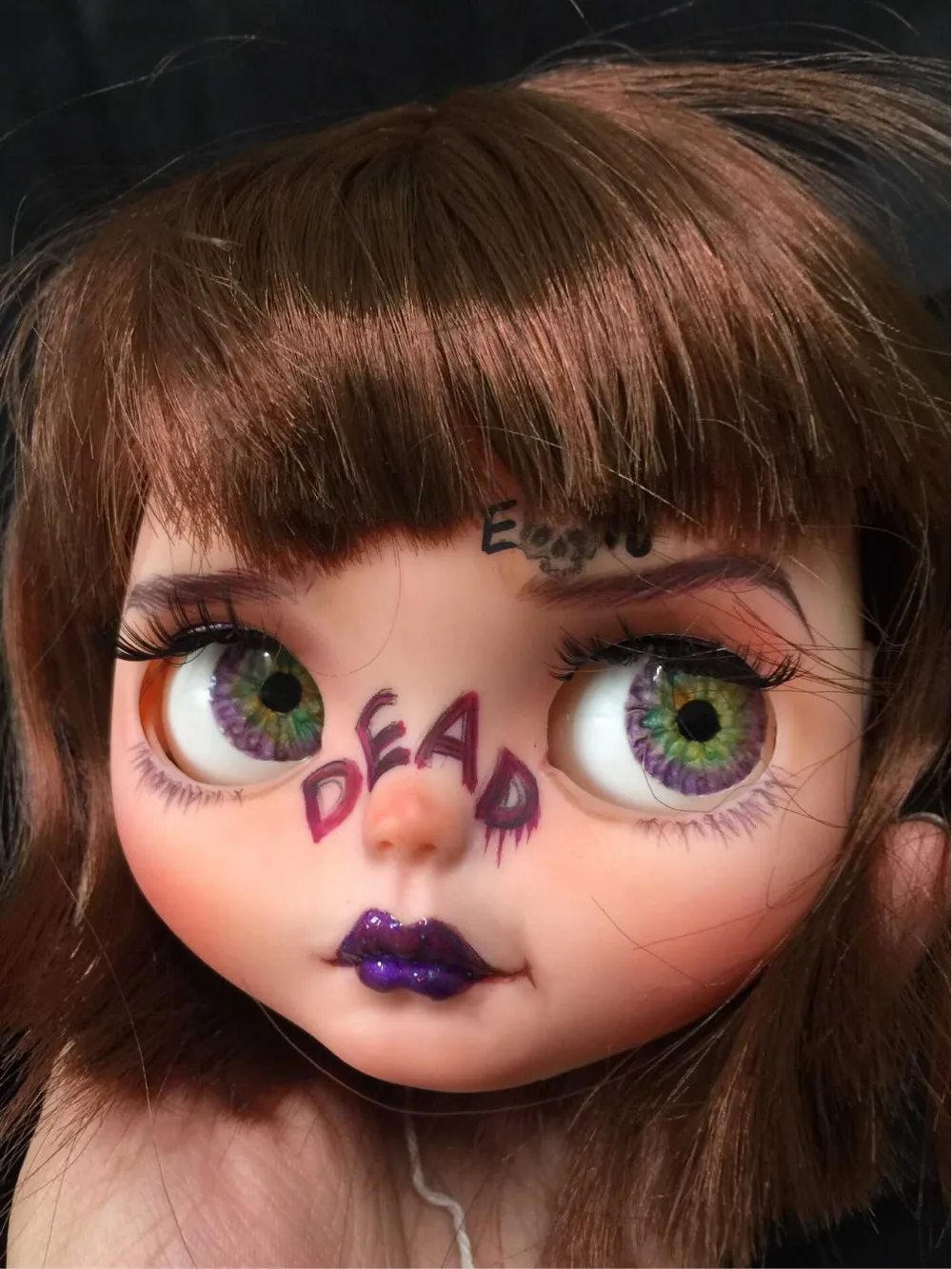 Изготовление на заказ кукла DIY цельная без одежды blyth для девочек Обнаженная 20181221