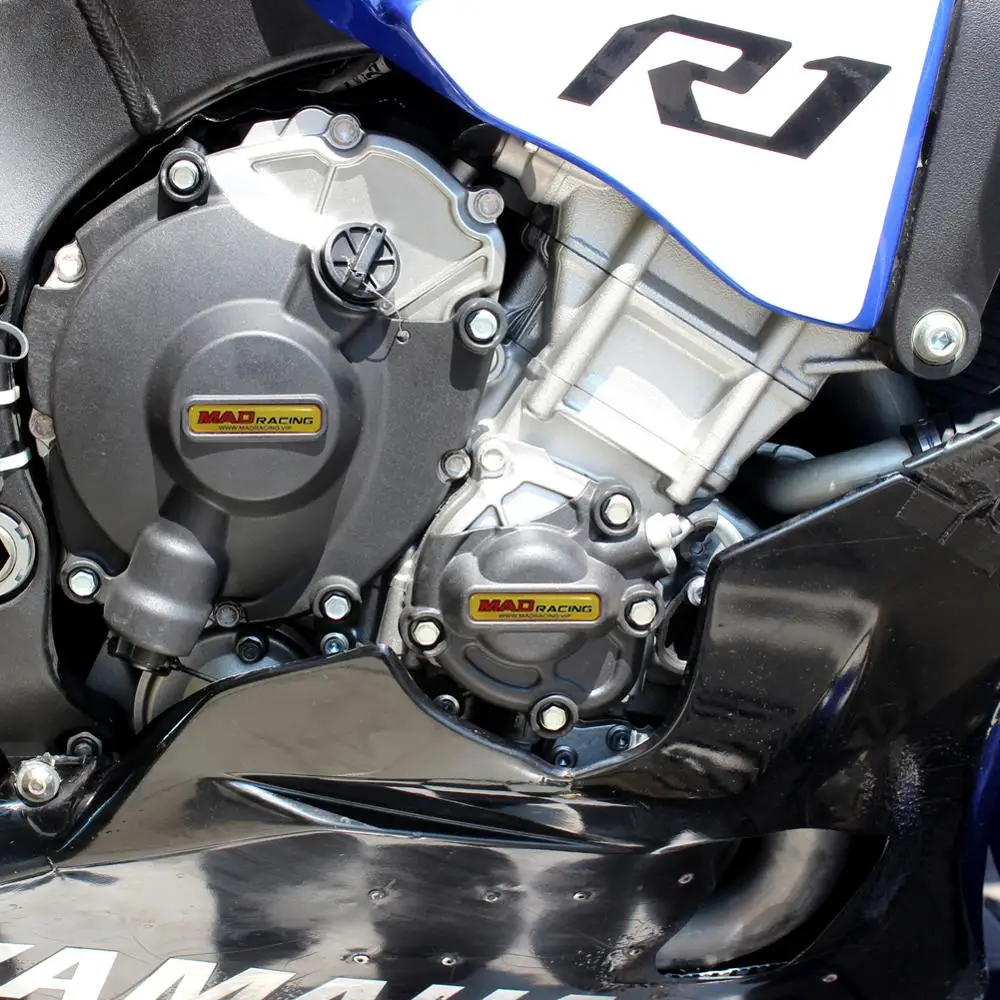 Для Yamaha YZF-R1 216 мотоциклы защита двигателя Черная защитная крышка Рамка слайдер