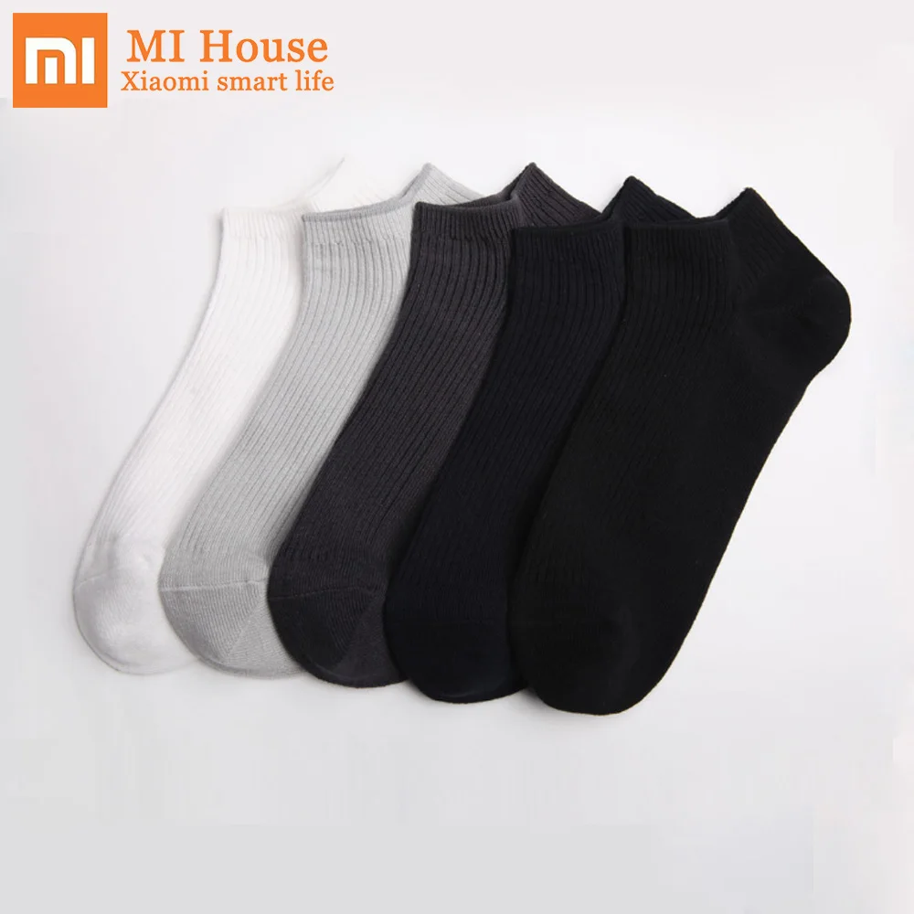 5 пара/лот Xiaomi Mijia 365 повседневные мужские носки хлопковые короткие невидимые