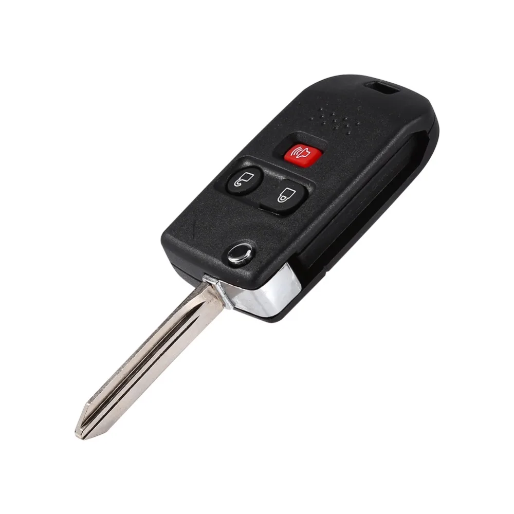 Авто-Стайлинг 3 кнопки Авто пульт дистанционного управления флип/складной