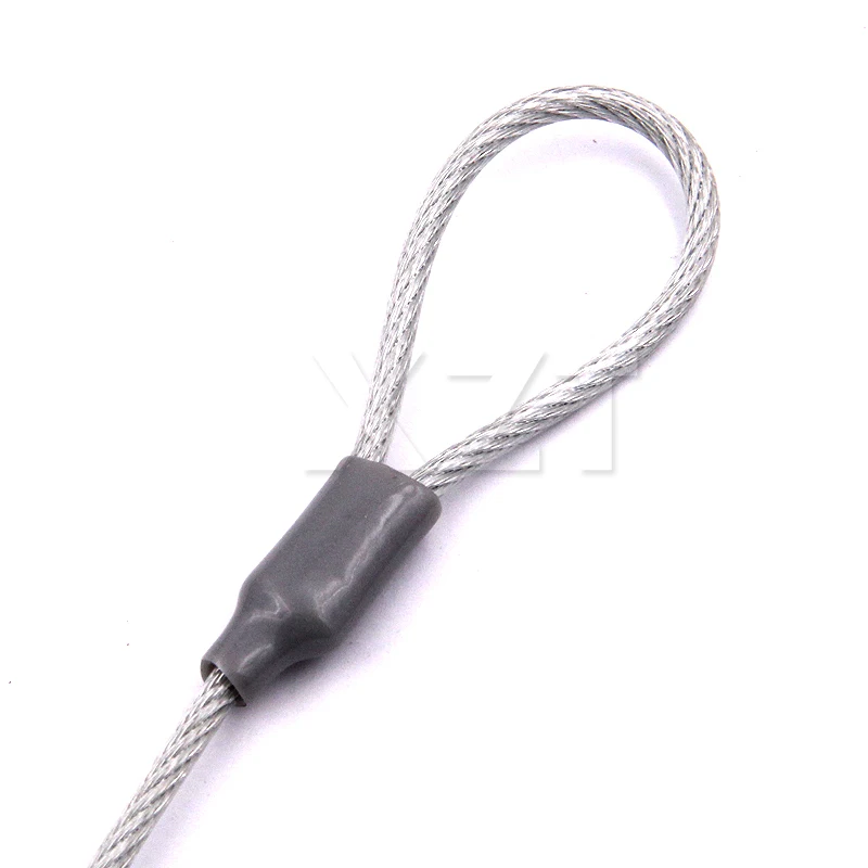 1 шт. защитный кабель для ноутбука компьютера брелок с 2 кнопками Противоугонная