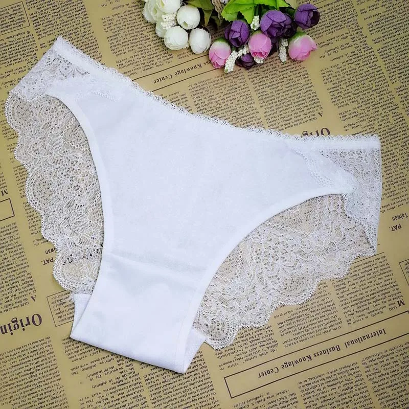 ah74 white Сексуальные штаны, Марлевое нижнее белье, кружевное сексуальное женское белье, женские кружевные штаны, открытые женские стринги, 1 шт., ah74 - Цвет: ah74 white