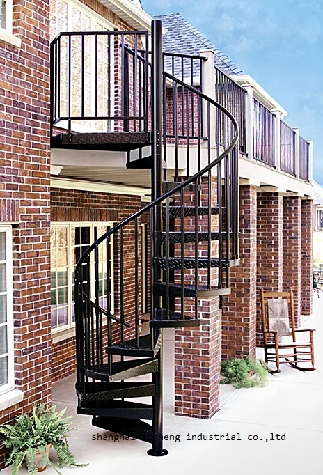 outdoor wholesale chinese cheap spiral staircase manufacturers, stairs for small spaces