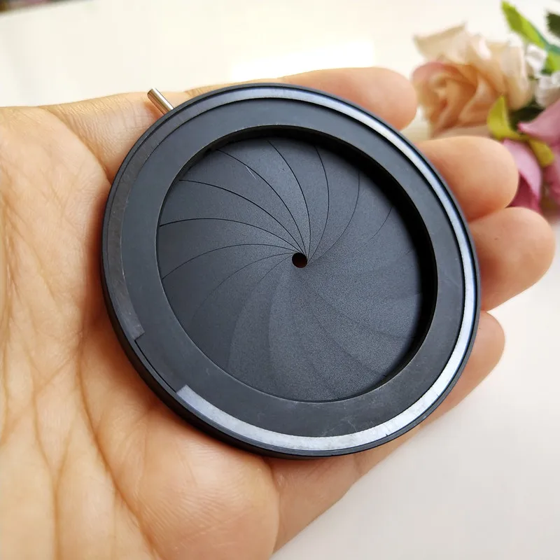 

100pcs Adjustable Metal Iris Aperture Diaphragm for Microscope Digital Camera Telescope Light Regulator 2.5-44mm with 16 Blades