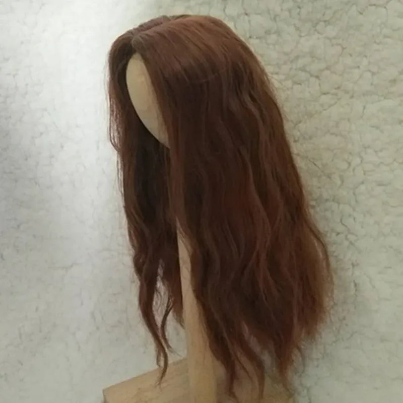 Коричневый 6 BJD кукольные парики в длинных вьющихся волосах - Цвет: Коричневый