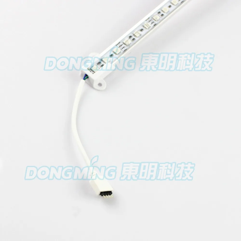 Светодиодная лента RGB 20шт 5050SMD 72LED s DC12V led luces Bar с U корпусом из алюминиевого сплава