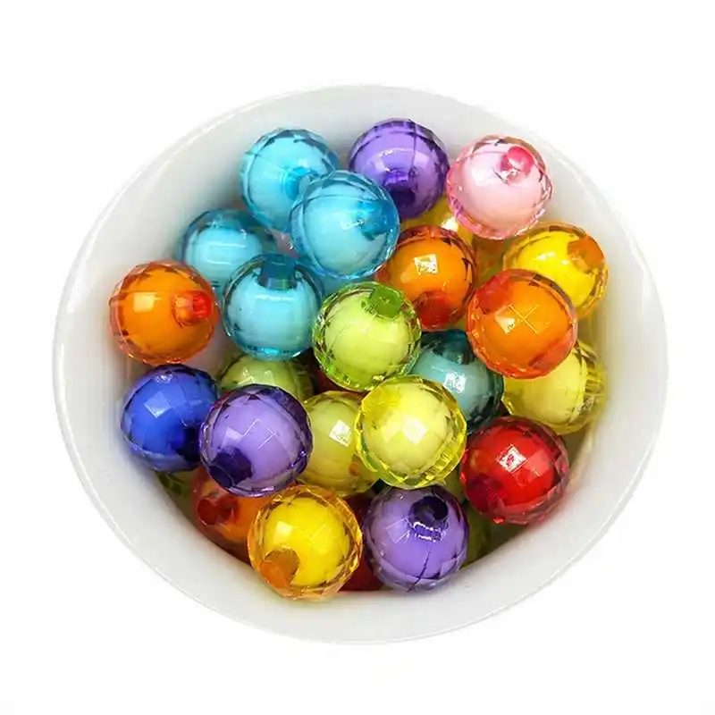 DIY 8/10/12 мм 100/50/30 шт. дешевые круглые бусины из акриловой смолы конфетных цветов
