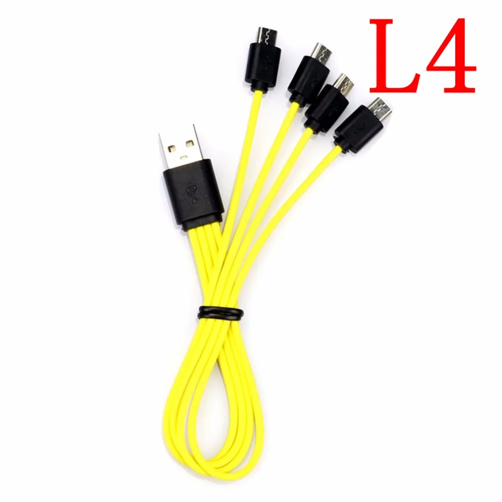 JRGK Универсальный 4/3/2/1 в 1 микро USB зарядная Кабельная линия батареи аксессуар для