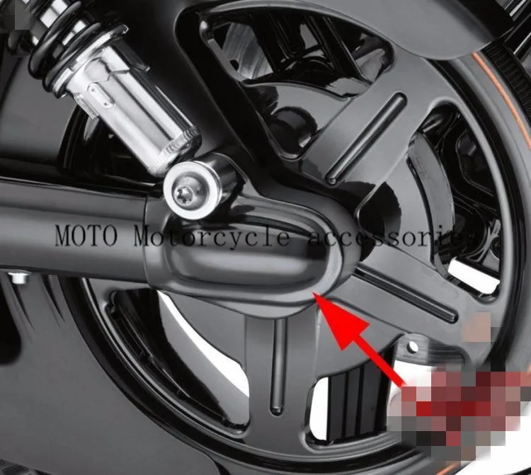 Задняя крышка для крышки осей заднего колеса боковая защита 02-17 Harley V-Rod VRSCA VRACB VRSCF