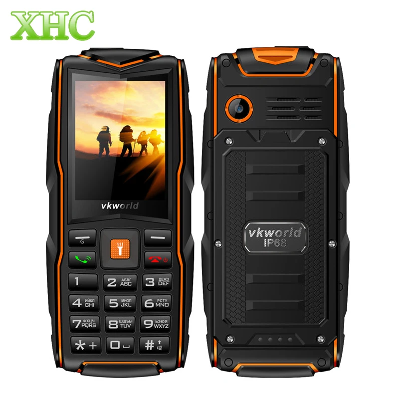 Оригинальный VKWorld новый камень V3 IP68 Водонепроницаемый 2 4 дюймовый мобильный