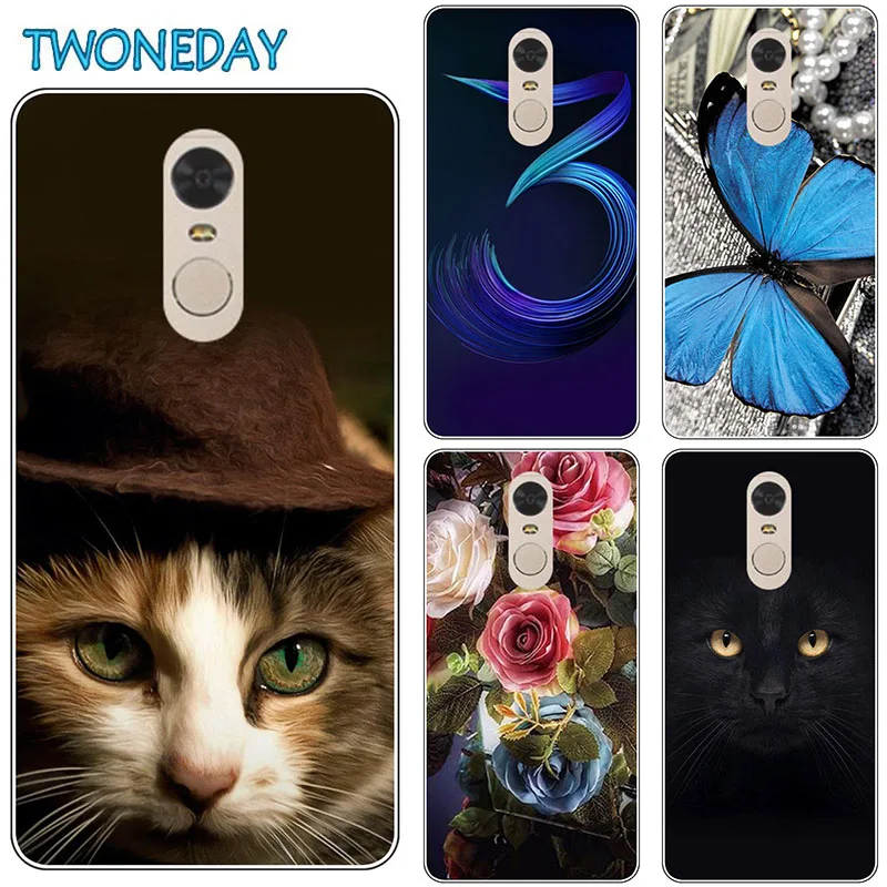 Милый Модный цветочный чехол для Xiaomi Redmi Note 4 Note4 Pro Prime 5 &quot чехлы с рисунком