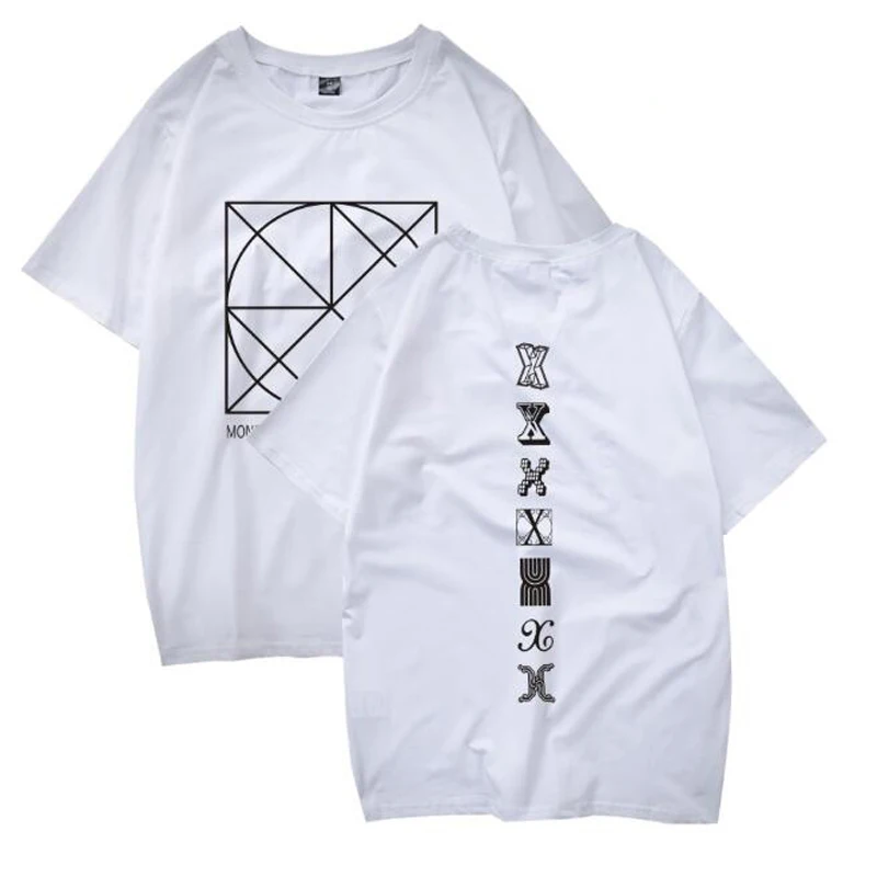 Футболка Мужская/женская с коротким рукавом хлопковая в стиле K-POP/x альбом JOOHEON