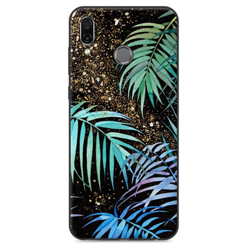 Чехол для Huawei Honor Play Purecolor с милым мультяшным рисунком мягкий чехол HonorPlay COR-AL00
