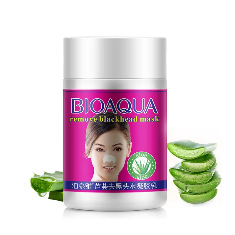 Bioaqua уход за кожей Алоэ Маска для носа против акне лечение черных точек