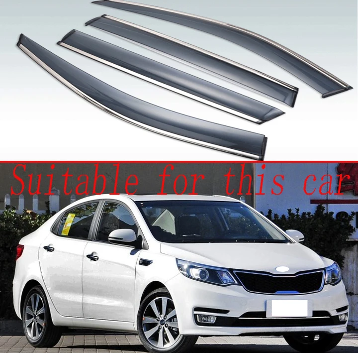 4 шт. пластиковые накладки на вентиляционное отверстие для Kia K2 RIO Sedan 2011 2012 2013 2014 2015