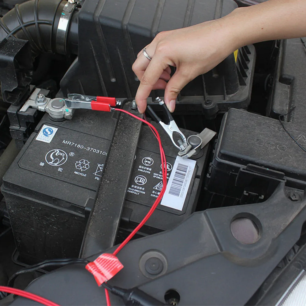 Автомобильный аккумулятор аварийный комбинированный кабель питания Клеммный