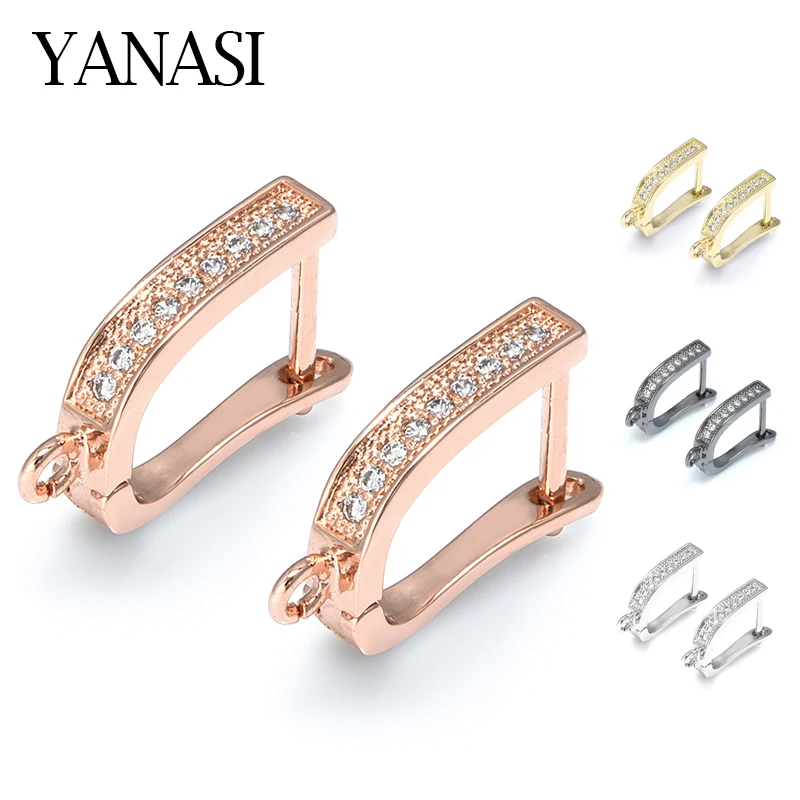 Новые DIY принадлежности для сережек золото/серебро/Роза ювелирная серьга из золота крючки аксессуары