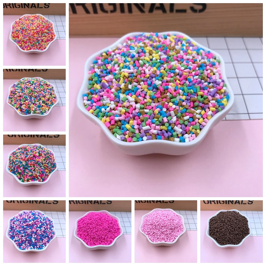 Октябрь посыпать! 100 г/лот самый горячий продавать короткий размер красочные