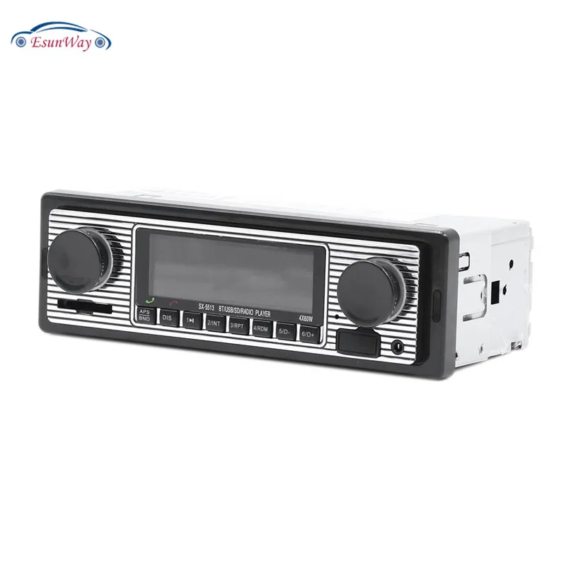 5513 1 Din аудио стерео USB FM радио MP3-плеер автомобильный Bluetooth динамик кардридер
