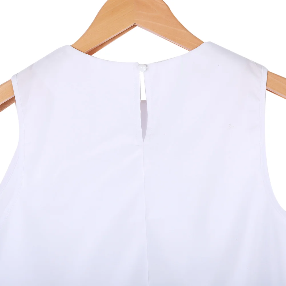 

New arrival Women Ladies Stretch Casual Sleeveless Short Loose T shirt Tops High Waist Knee Skirt Set