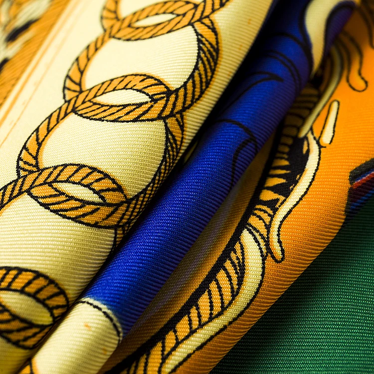 Шелковый женский квадратный меч солдата 100 см * шелковый шарф Женский