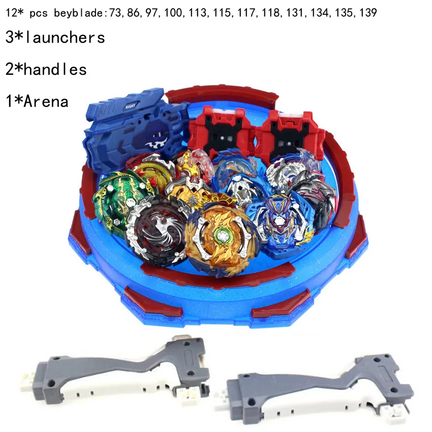 Beyblade Burst набор инструментов коробка игрушки Арена Bey Blade B-139 B-140 пусковая установка Bayblade Bable слив Fafnir Феникс Blayblade