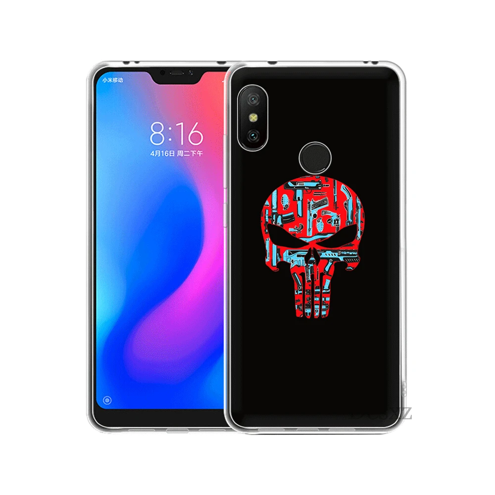 Case Cover For Xiaomi Redmi 3 3S 4 4A 4X 5 5A Plus 6 6A S2 7 Go Pro Prime Punisher hard PC cases | Мобильные телефоны и