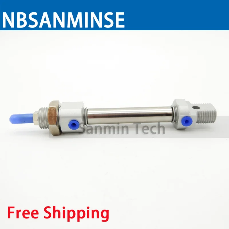 NBSANMINSE CD85N 8mm Bore Size ISO Standards Air Cylinder Compressed Standard Double Acting Single Rod SMC Type Pnematic Parts |