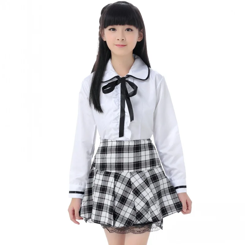 Новый стиль искусственное аниме костюм Jigoku Shojo Cos костюмы JK школьная форма