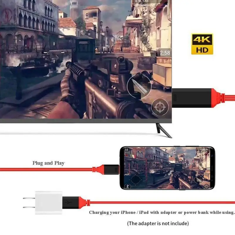 USB 3 1 Type C к HDMI совместимый кабель адаптер конвертер Ultra1080P 4k зарядка HDTV видео для