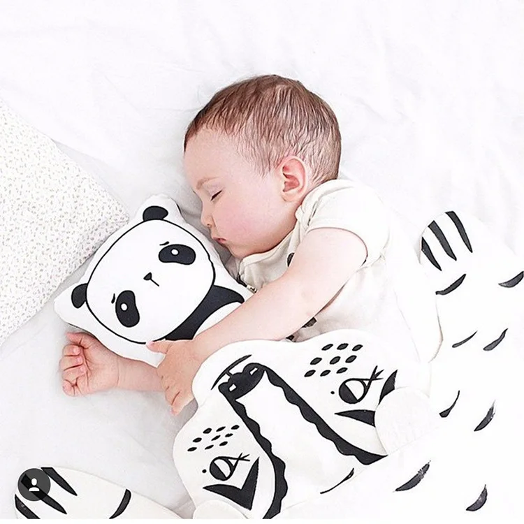 Новый INS Модный ребенок детский игровой коврик енот медведь одеяло тигр дети