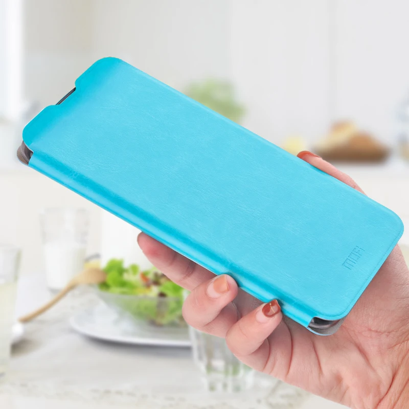 Mofi флип чехол для Meizu 16th 6 0 дюймов Стенд Крышка из искусственной кожи защитный