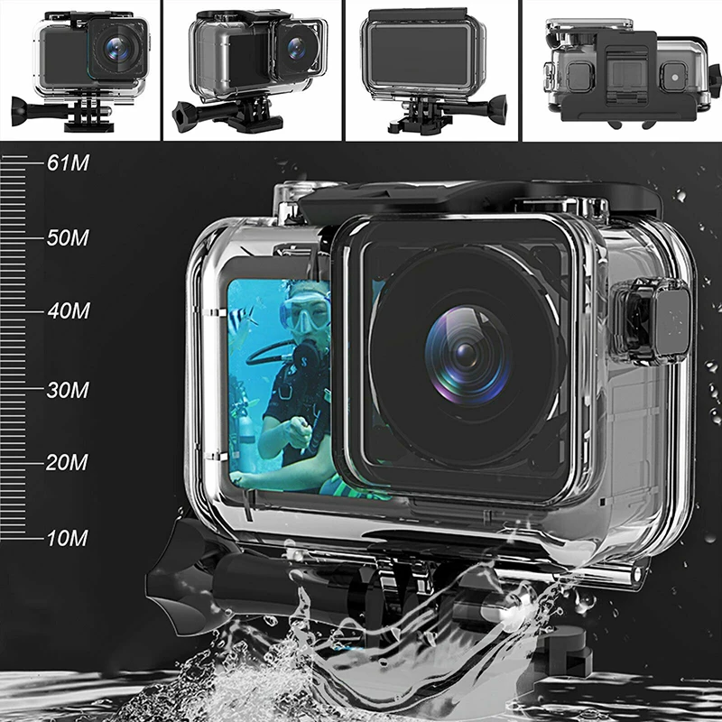Sports Camera Waterproof Housing Case Brand New For DJI Osmo Action Diving Waterproof Box Housing Accessories