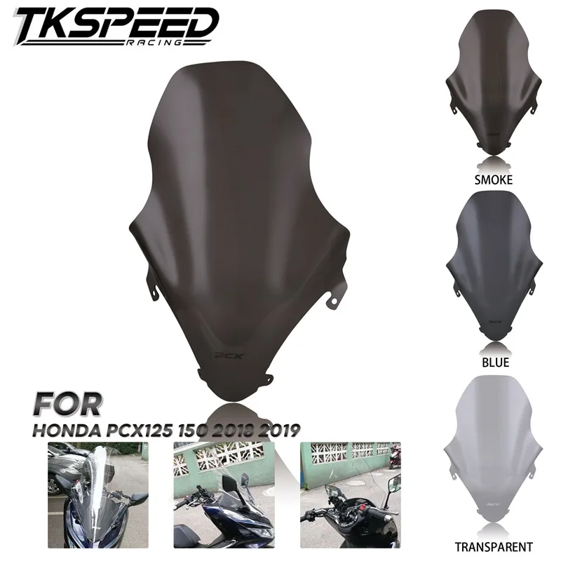 Дефлектор ветрового стекла для мотоцикла ABS Honda pcx 125 PCX125 150 2018 2019|Козырьки от ветра