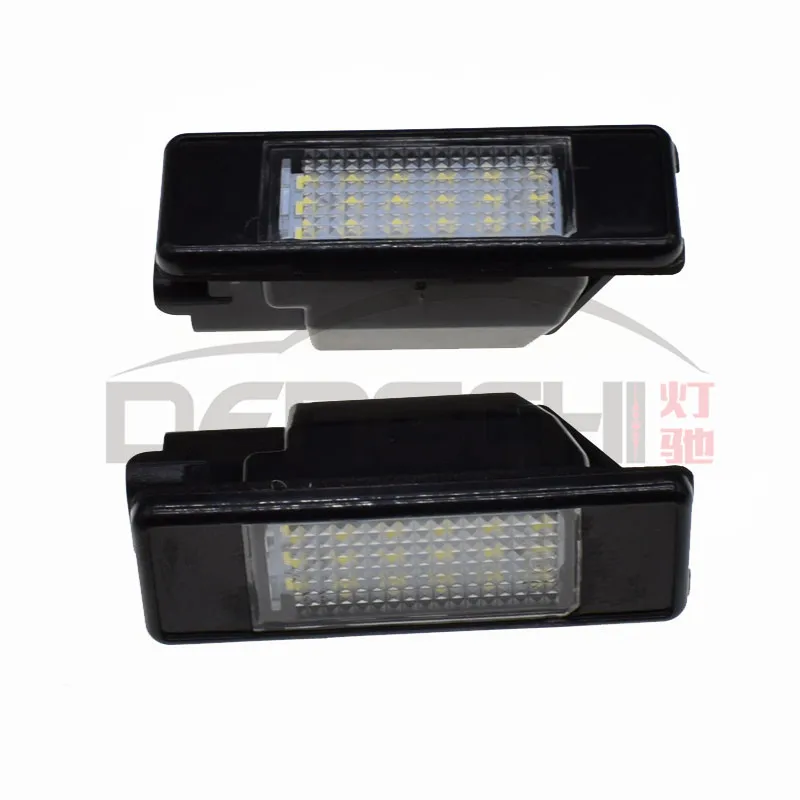 2 Pcs 12 V 18 LED Nombre de Plaque D'immatriculation Lampe Pour Peugeot106 1007 207 407 508 | Автомобили и мотоциклы