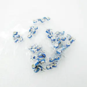 Регулируемый резистор RM063, 65 шт., вертикальный, синий, белый, 100 Ом-1 м ом, 13 видов * 5 шт. = 65 шт., сопротивление 100R-1MR, RM-063