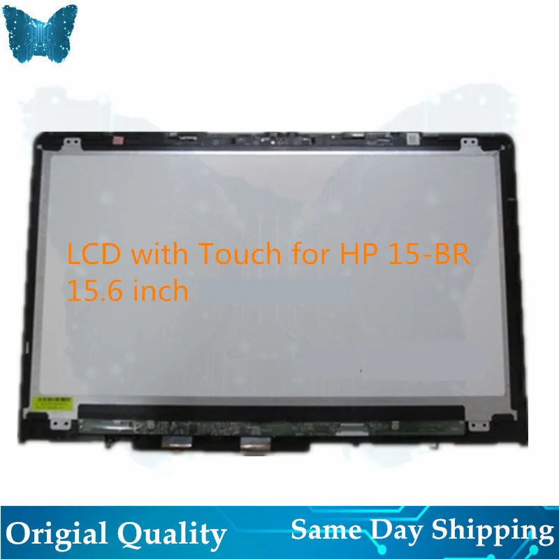 Сенсорный ЖК-экран в сборе для HP Pavilion x360 дигитайзер дисплея 15-br 15-br077nr 15-br077cl 15-br001cy