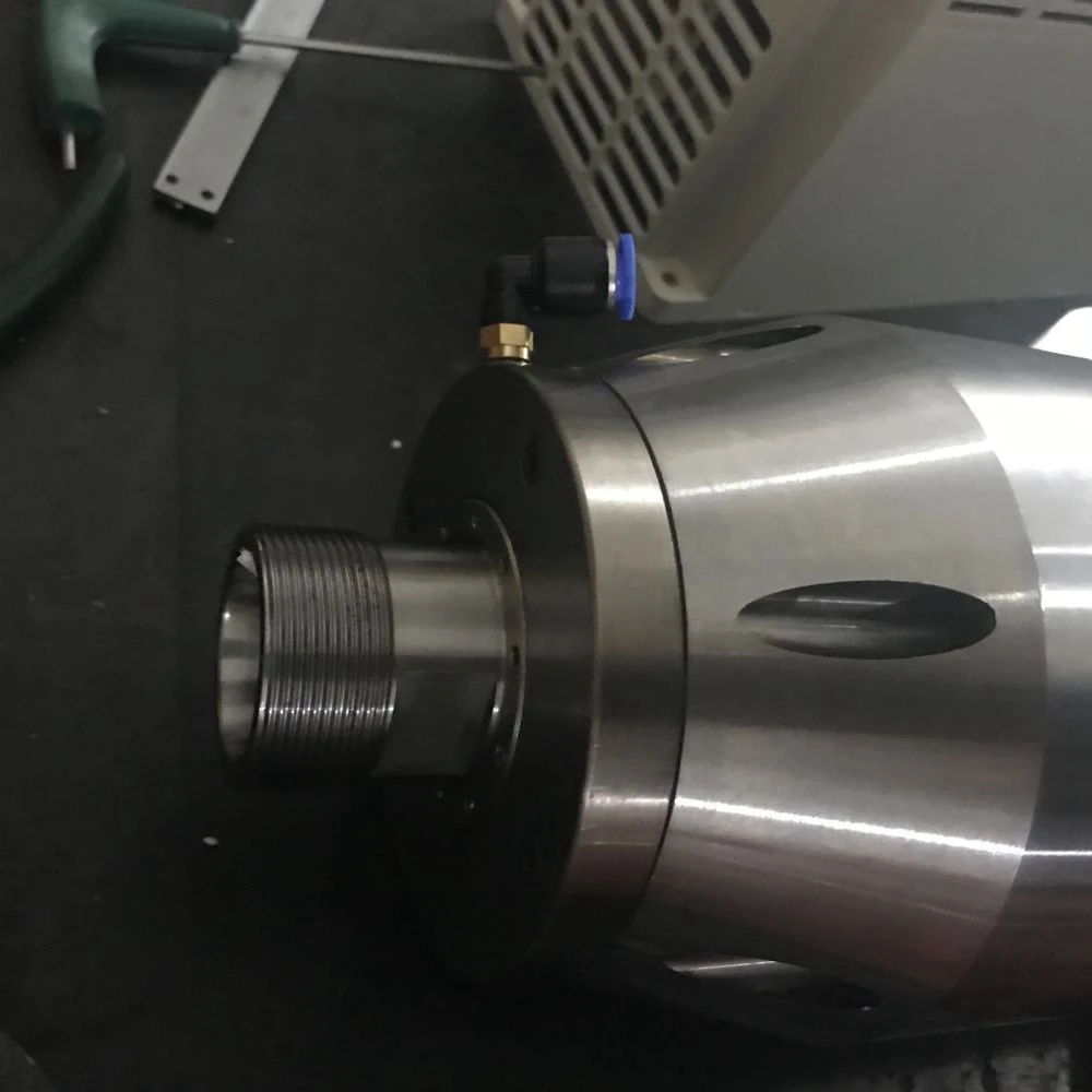 TECNR 380 КВТ электродвигатель шпинделя с водяным охлаждением 125 в мм Диаметр ER32 для