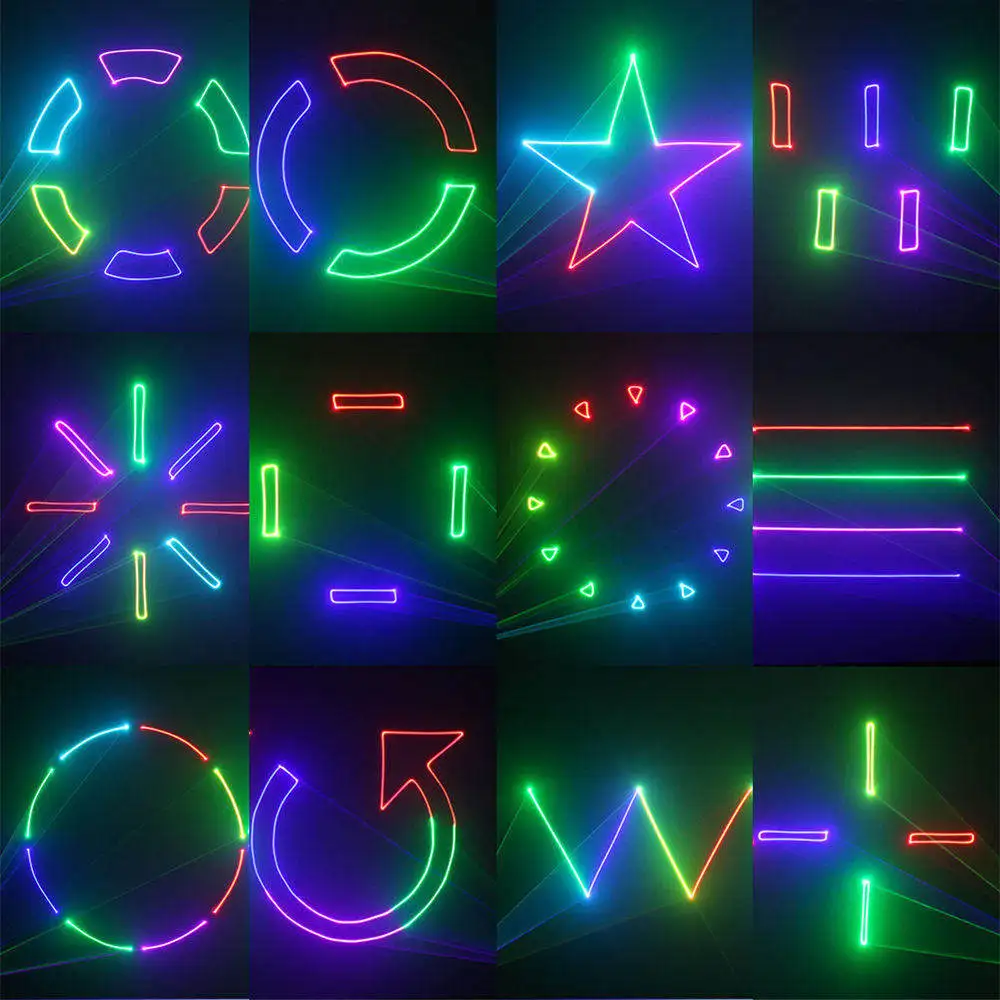 1 Вт пульт дистанционного управления и Bluetooth приложение для изменения RGB DMX ILDA Анимация сканирующий проектор Лазерный свет DJ вечерние рождественские для профессиональных сценических освещения FB6-APP