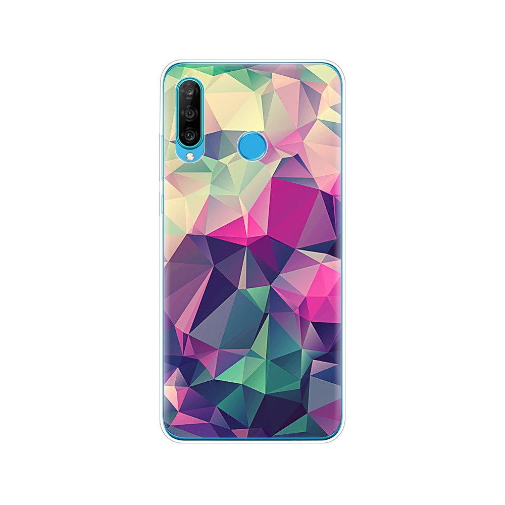 61858 Для huawei P30 Pro Чехол huawei P30Pro силиконовый мягкий ТПУ чехол для телефона на huawei P30 Pro VOG-L29 ELE-L29 P 30 Lite чехол-бампер - Цвет: 61858