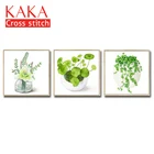 Наборы для вышивки крестом, DMC 11CT, холст с печатным узором для домашнего декора, картина с цветами CKF0065